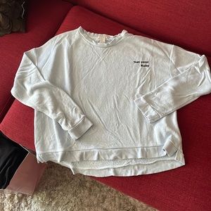 Light blue crew neck from Forever 21